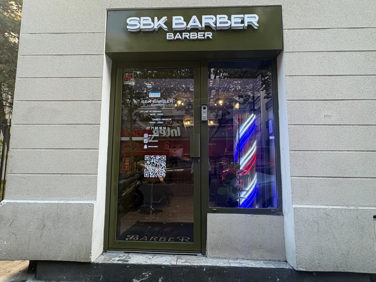 SBK BARBER — 30 Rue Vitruve, Paris